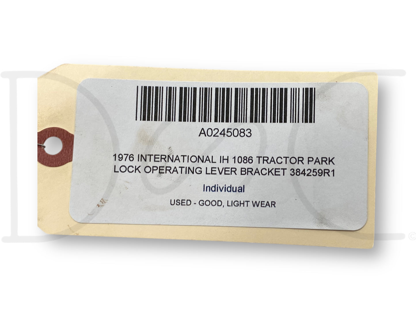 1976 International IH 1086 Tractor Park Lock Operating Lever Bracket 384259R1