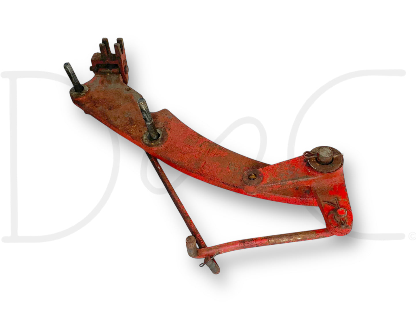 1976 International IH 1086 Tractor TA Torque Amplifier Pivot Arm Linkage Rod