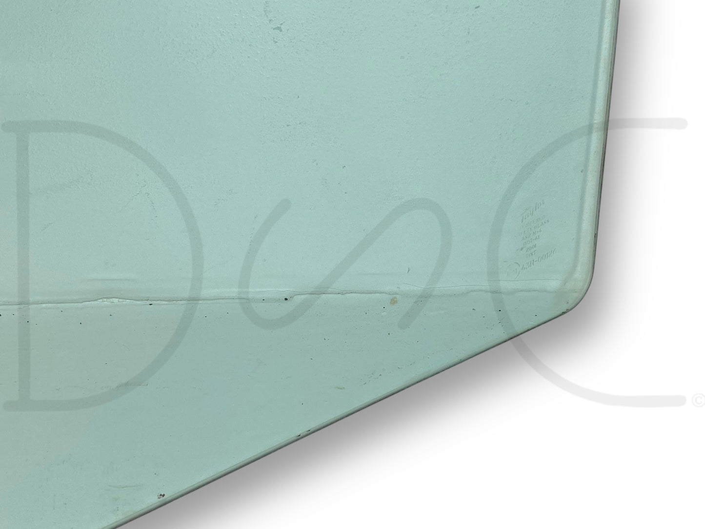 1976 International IH 1086 1486 Tractor Cab Rear Back Window Glass 109318C2