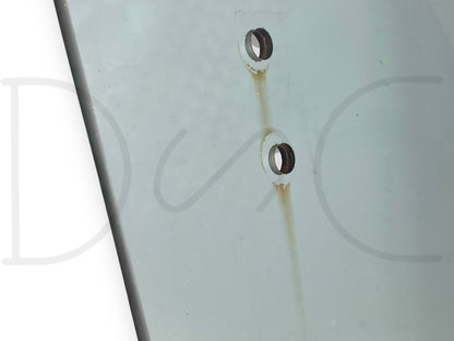 1976 International IH 1086 Tractor RH Quarter Window Glass W/ Hinge 109319C2