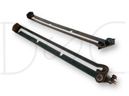 1976 International IH 1086 Tractor Back Rear Window Glass Latch Sector Arm Set