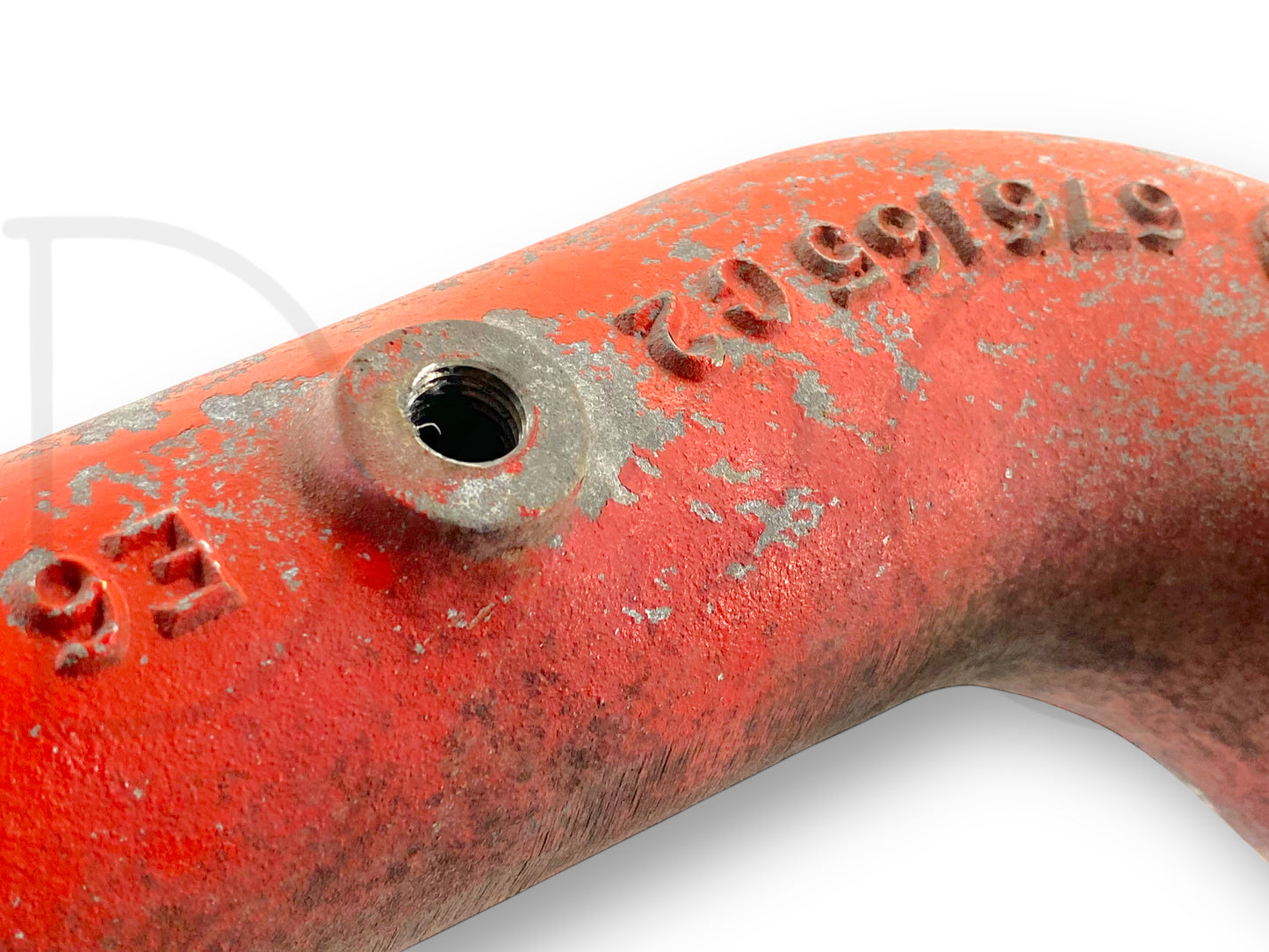 1976 International IH 1086 Tractor Turbo Air Outlet Pipe Intake Tube 676165C2