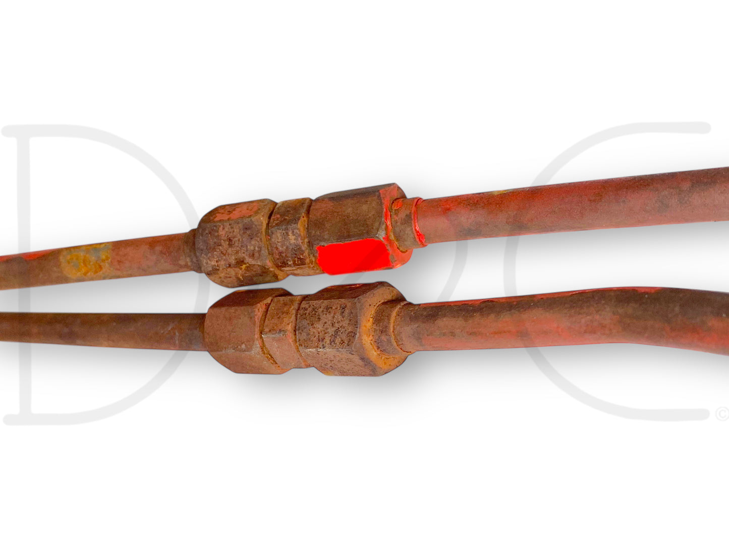 1976 International IH 1086 Hydraulic Power Steering Line Tube Set Right Left