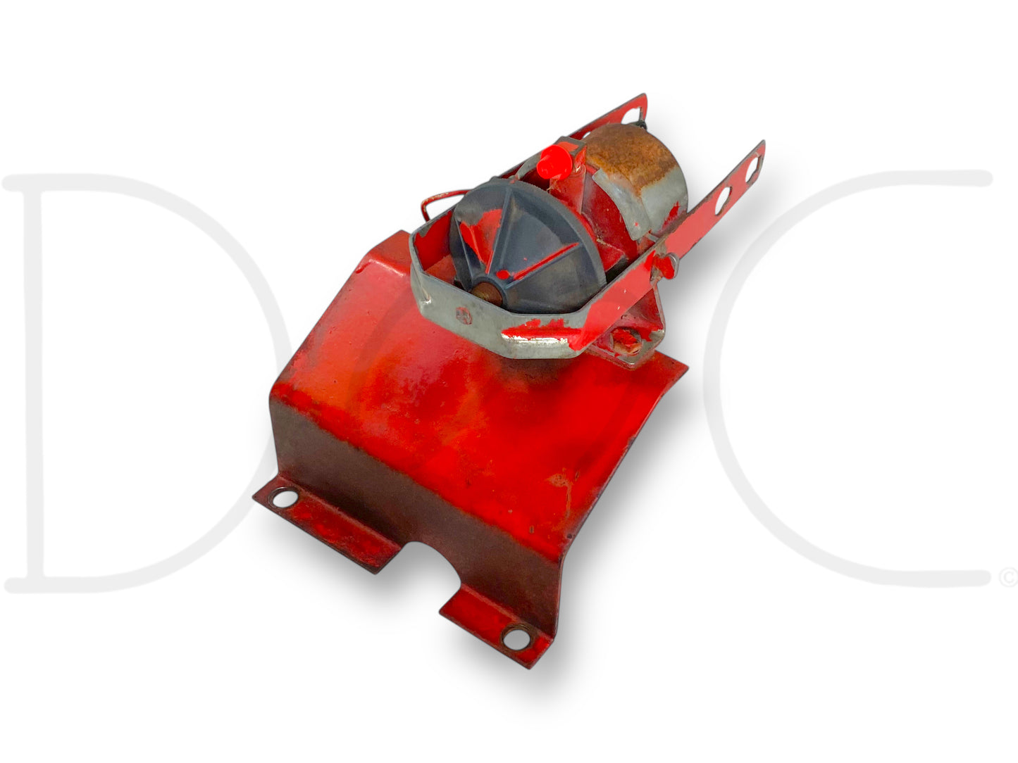 1976 International IH 1086 Tractor Ether Starting Fluid Solenoid Bracket