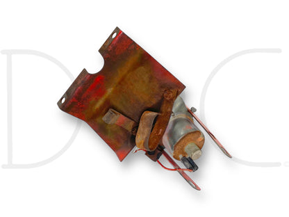 1976 International IH 1086 Tractor Ether Starting Fluid Solenoid Bracket