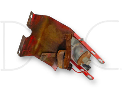 1976 International IH 1086 Tractor Ether Starting Fluid Solenoid Bracket