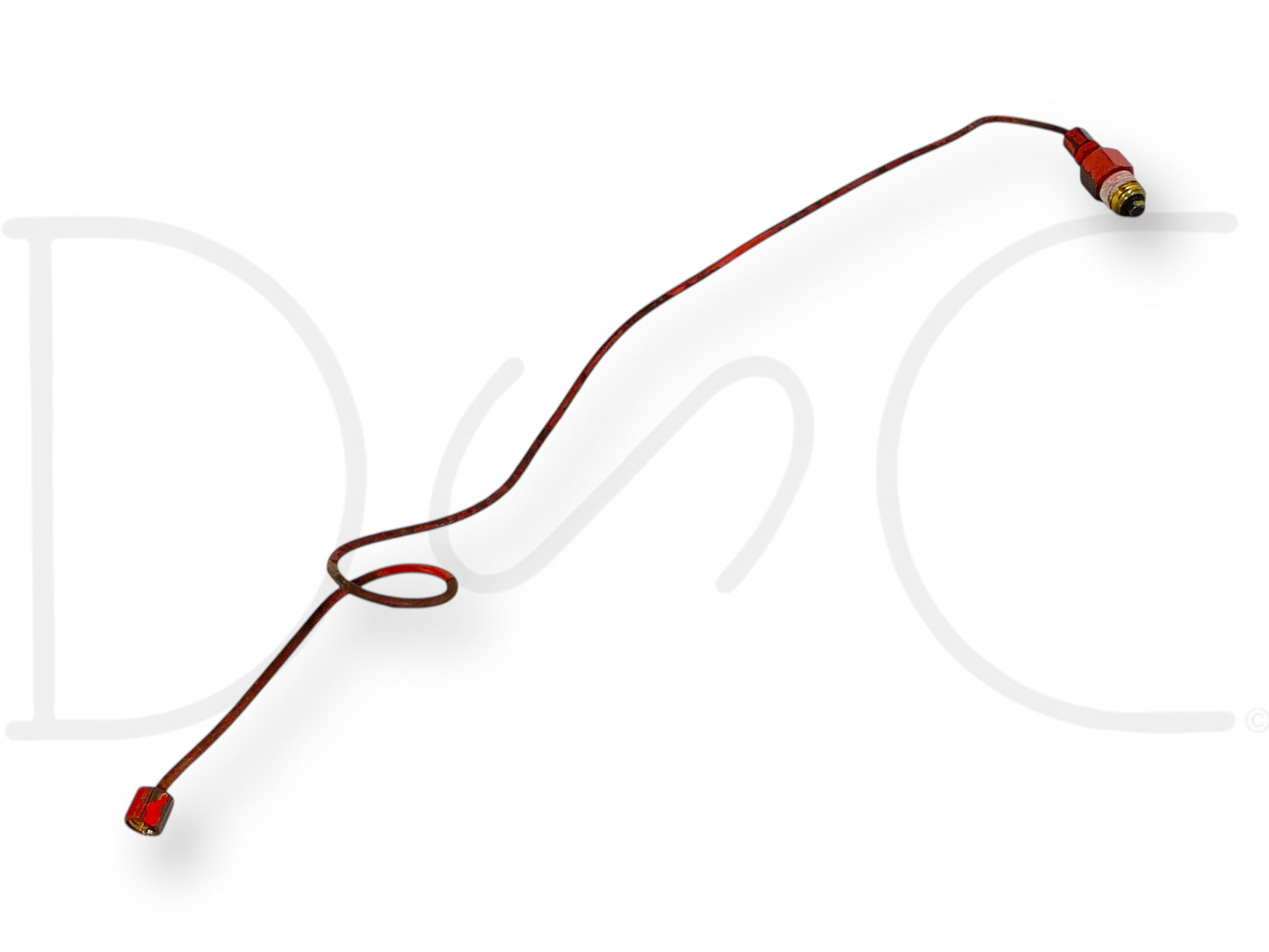 1976 International IH 1086 Tractor Ether Starting Fluid Injector Nozzle & Line