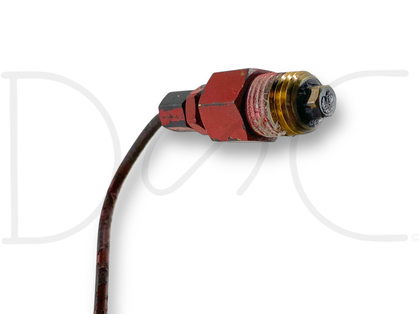 1976 International IH 1086 Tractor Ether Starting Fluid Injector Nozzle & Line