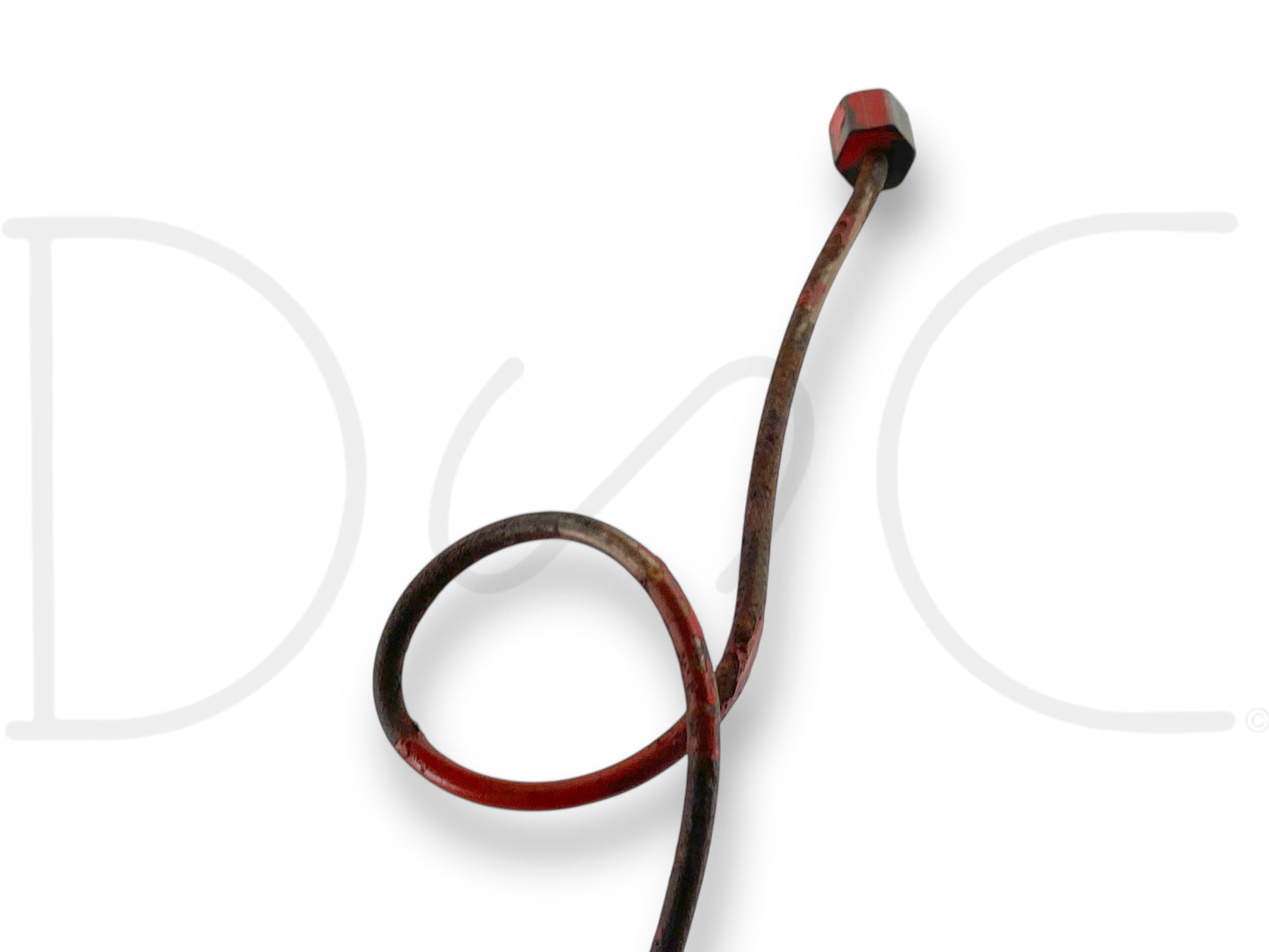 1976 International IH 1086 Tractor Ether Starting Fluid Injector Nozzle & Line