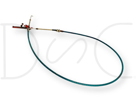 1976 International IH 1086 Tractor Throttle Cable 104079C1 W/ Joint 120319C2