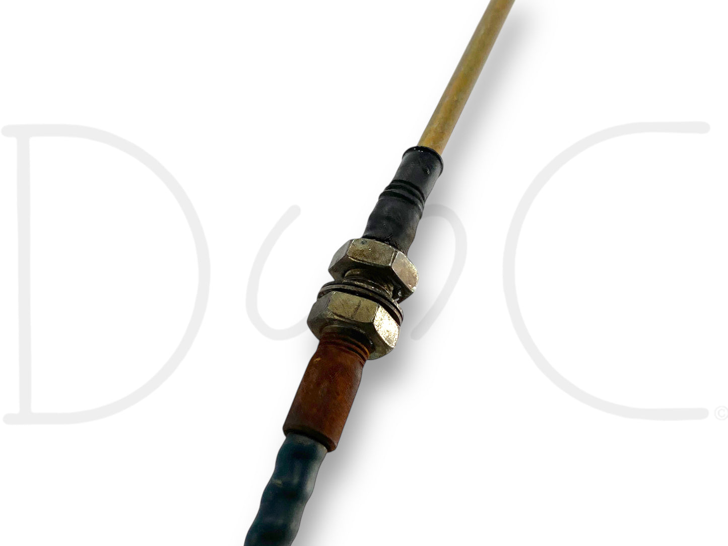 1976 International IH 1086 Tractor Throttle Cable 104079C1 W/ Joint 120319C2