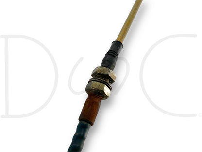 1976 International IH 1086 Tractor Throttle Cable 104079C1 W/ Joint 120319C2