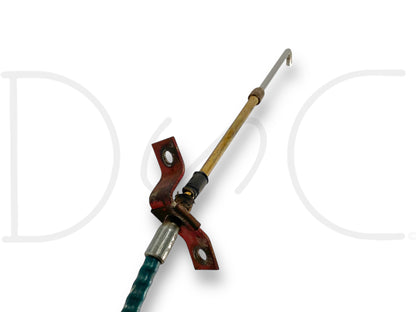 1976 International IH 1086 Tractor Throttle Cable 104079C1 W/ Joint 120319C2