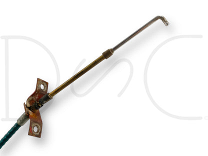 1976 International IH 1086 Tractor Throttle Cable 104079C1 W/ Joint 120319C2
