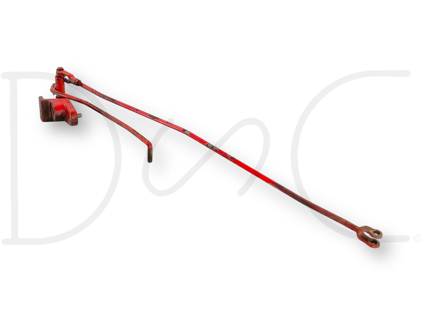 1976 International IH 1086 Tractor PTO Control Linkage Rod Assembly