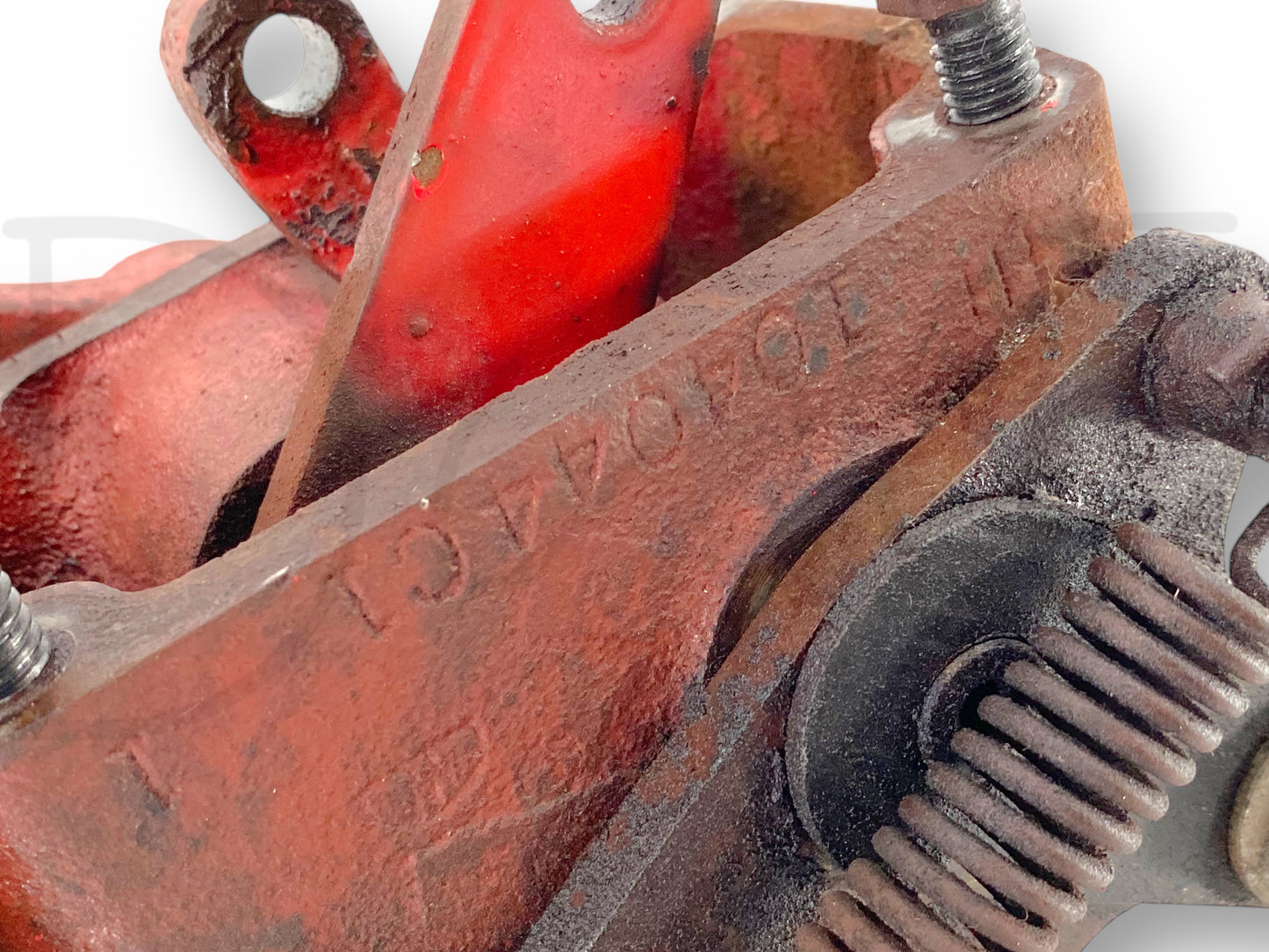 1976 International IH 1086 Tractor Clutch Pedal & Torque Amplifier Control Lever