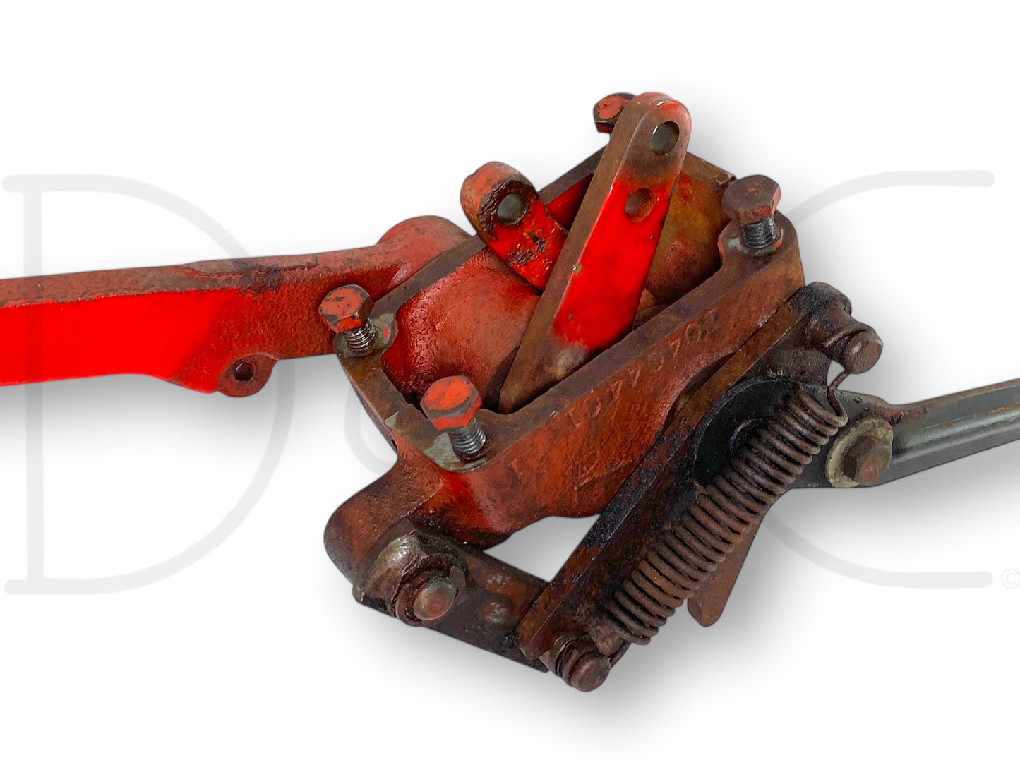 1976 International IH 1086 Tractor Clutch Pedal & Torque Amplifier Control Lever