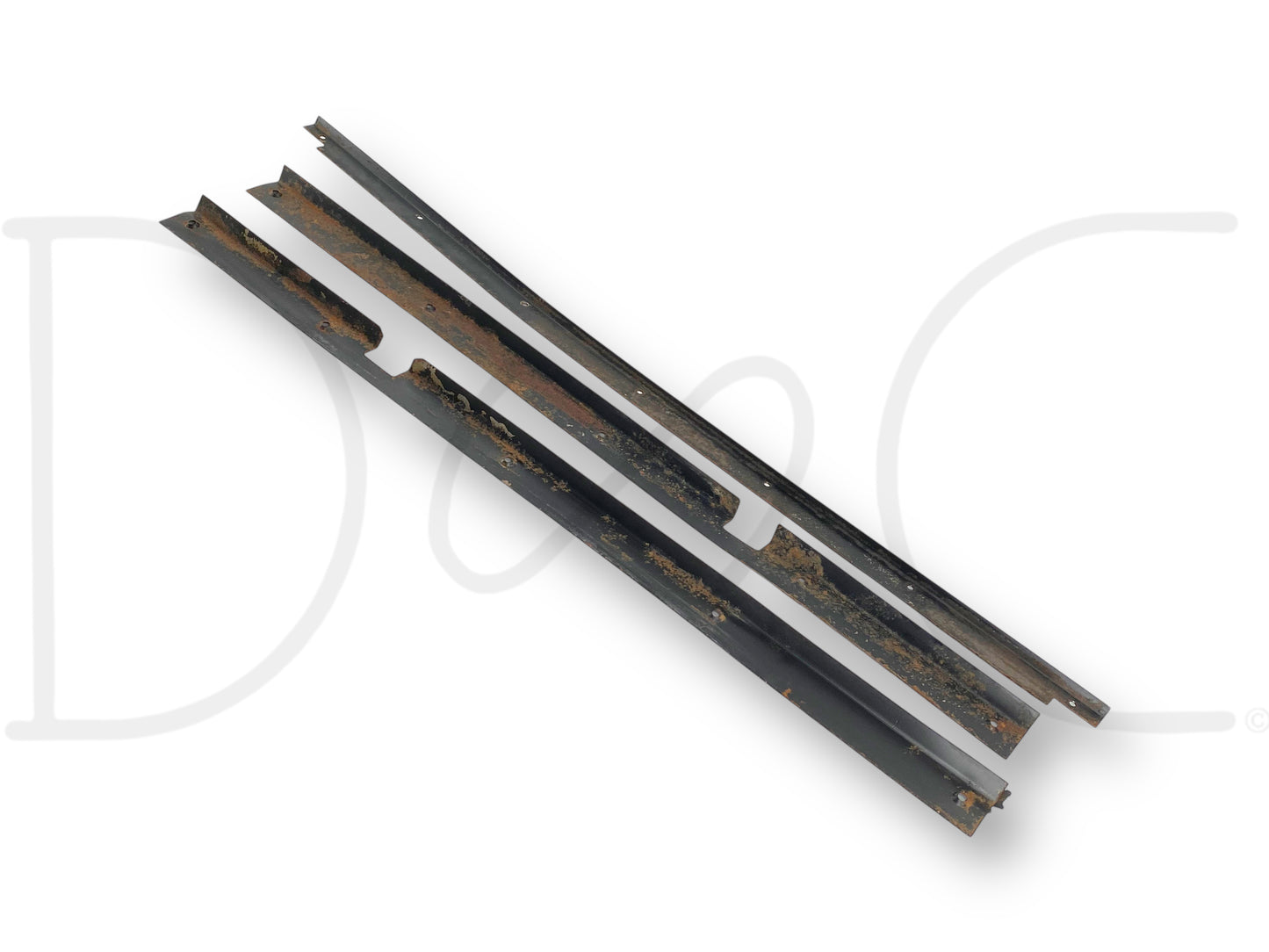 1976 International IH 1086 Tractor Headliner Retainer Set Left Right Rear