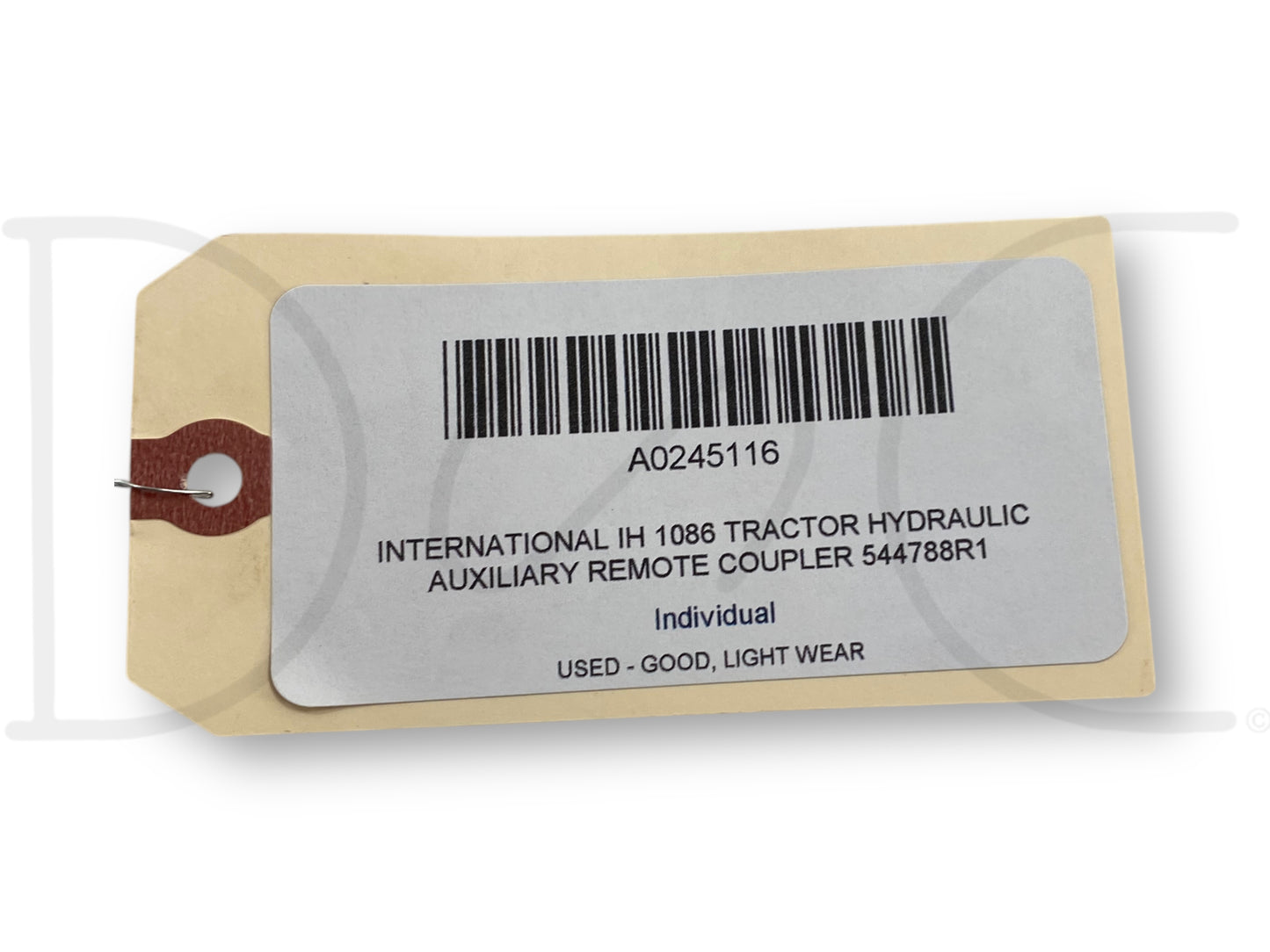 International IH 1086 Tractor Hydraulic Auxiliary Remote Coupler 544788R1