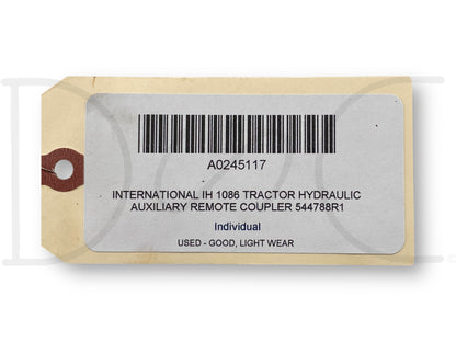 International IH 1086 Tractor Hydraulic Auxiliary Remote Coupler 544788R1