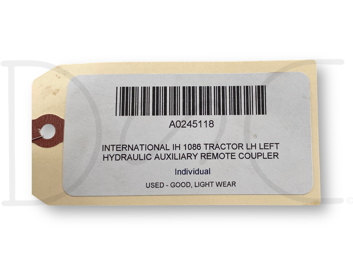 International IH 1086 Tractor LH Left Hydraulic Auxiliary Remote Coupler Bracket