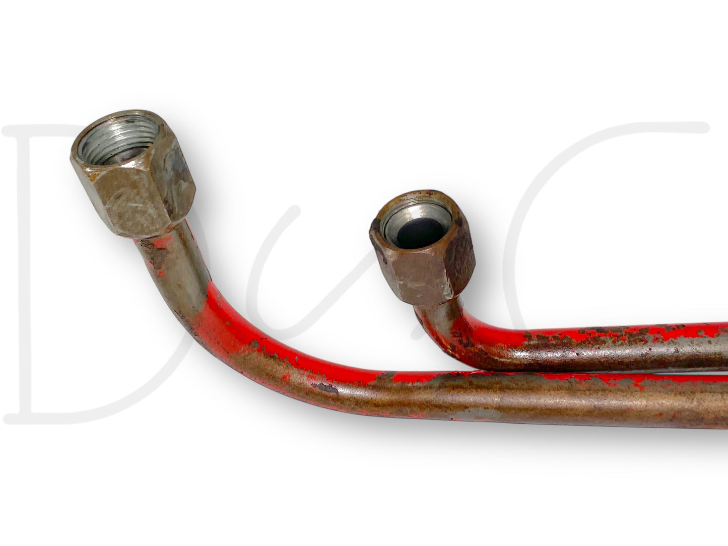 1976 International IH 1086 Tractor LH Hydraulic Remote Coupler Lines Line Set