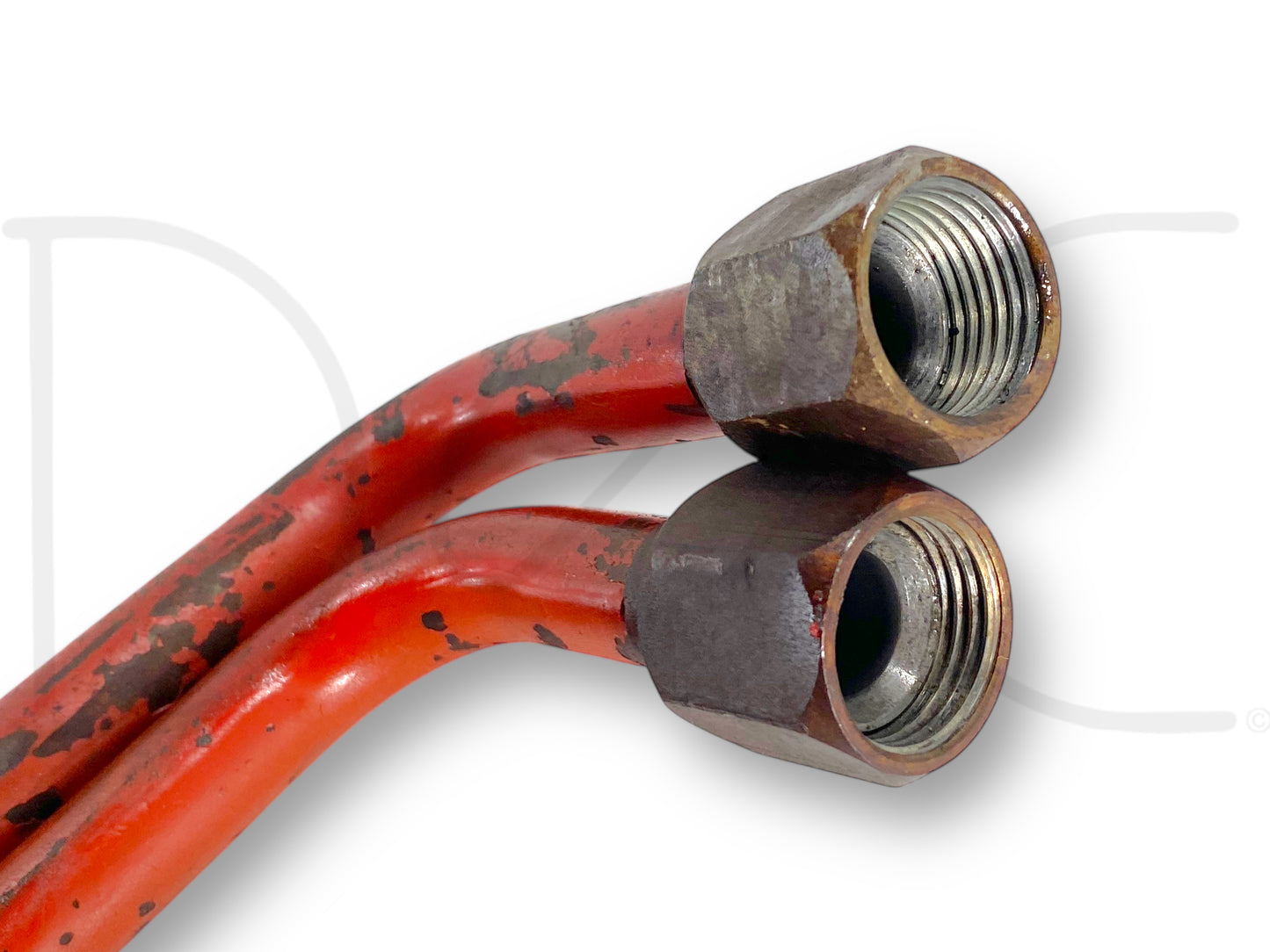 1976 International IH 1086 Tractor LH Hydraulic Remote Coupler Lines Line Set