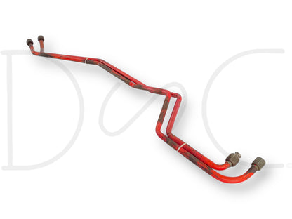 1976 International IH 1086 Tractor RH Hydraulic Remote Coupler Lines Line Set