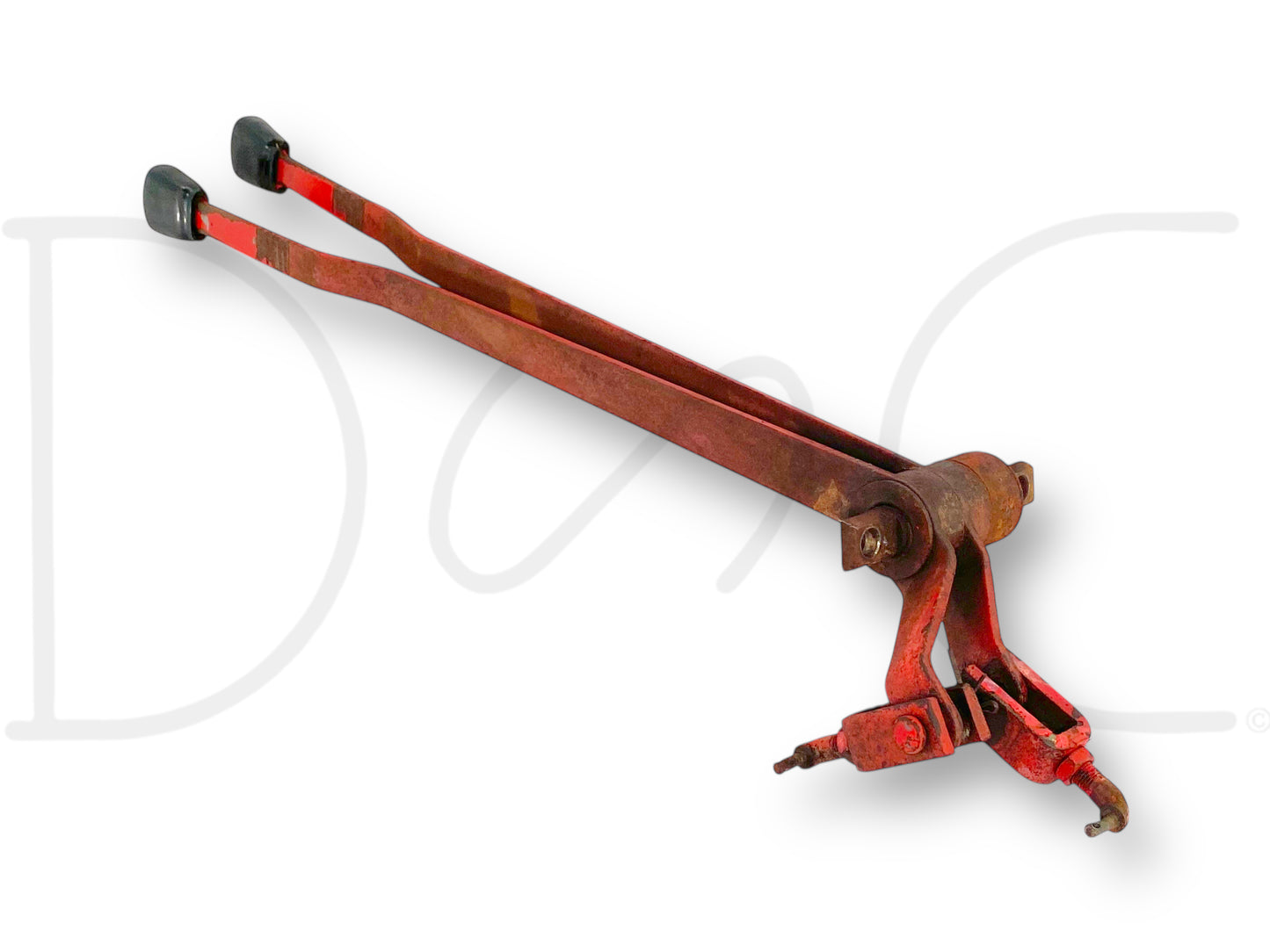 1976 International IH 1086 Tractor Hydraulic Aux Remote Valve Lever Assembly