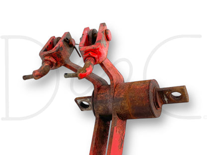 1976 International IH 1086 Tractor Hydraulic Aux Remote Valve Lever Assembly