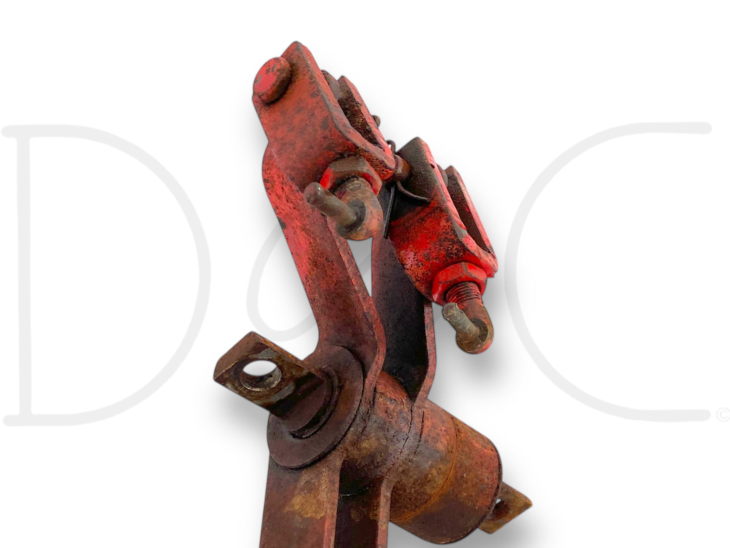 1976 International IH 1086 Tractor Hydraulic Aux Remote Valve Lever Assembly