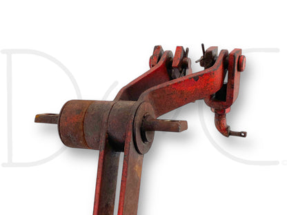 1976 International IH 1086 Tractor Hydraulic Aux Remote Valve Lever Assembly