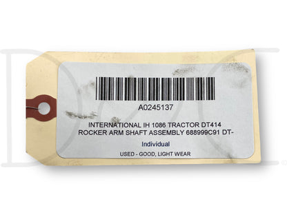 International IH 1086 Tractor Dt414 Rocker Arm Shaft Assembly 688999C91 Dt-414