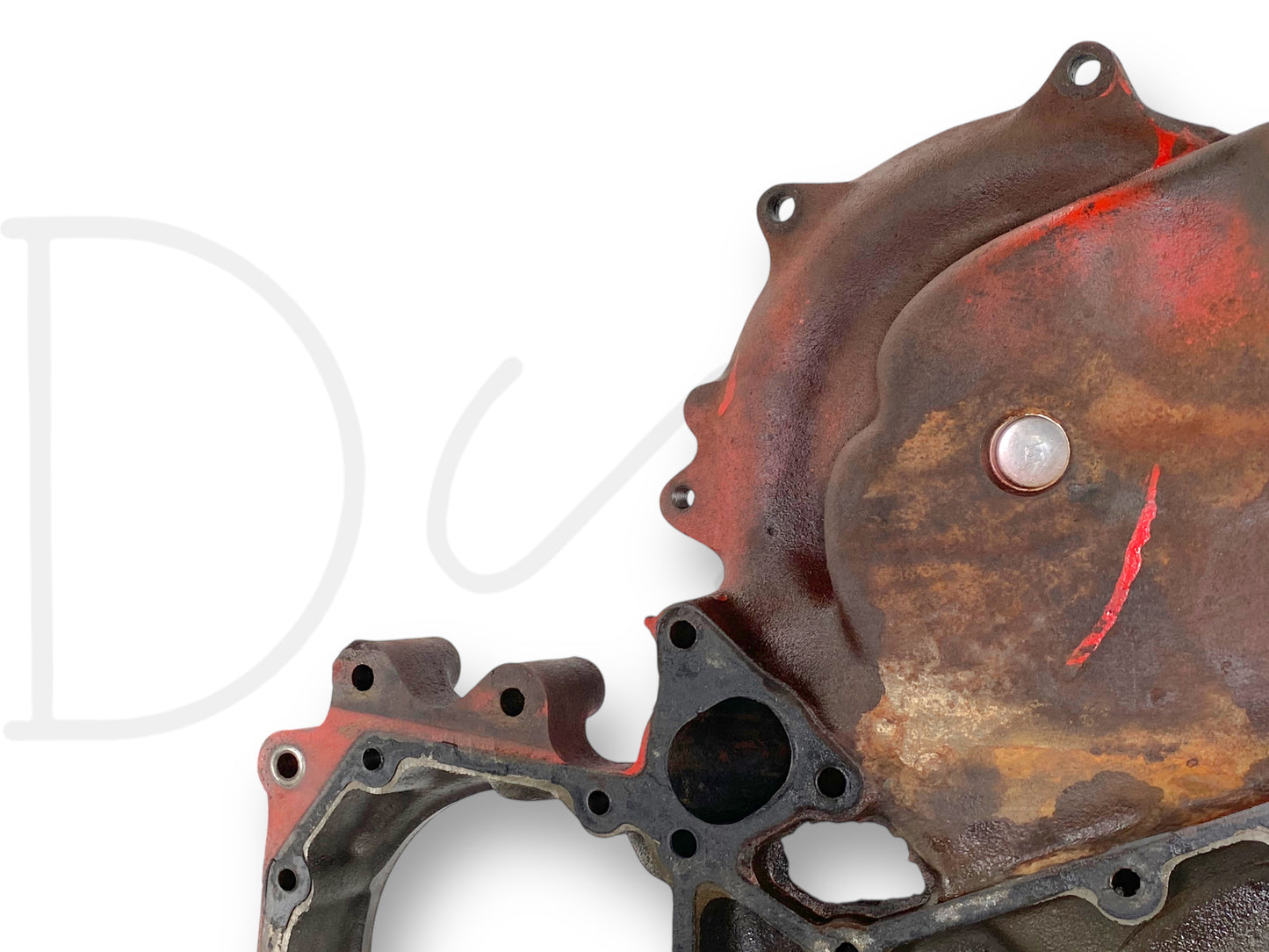 1976 International IH 1086 Tractor Dt414 Front Engine Timing Cover 675802C1