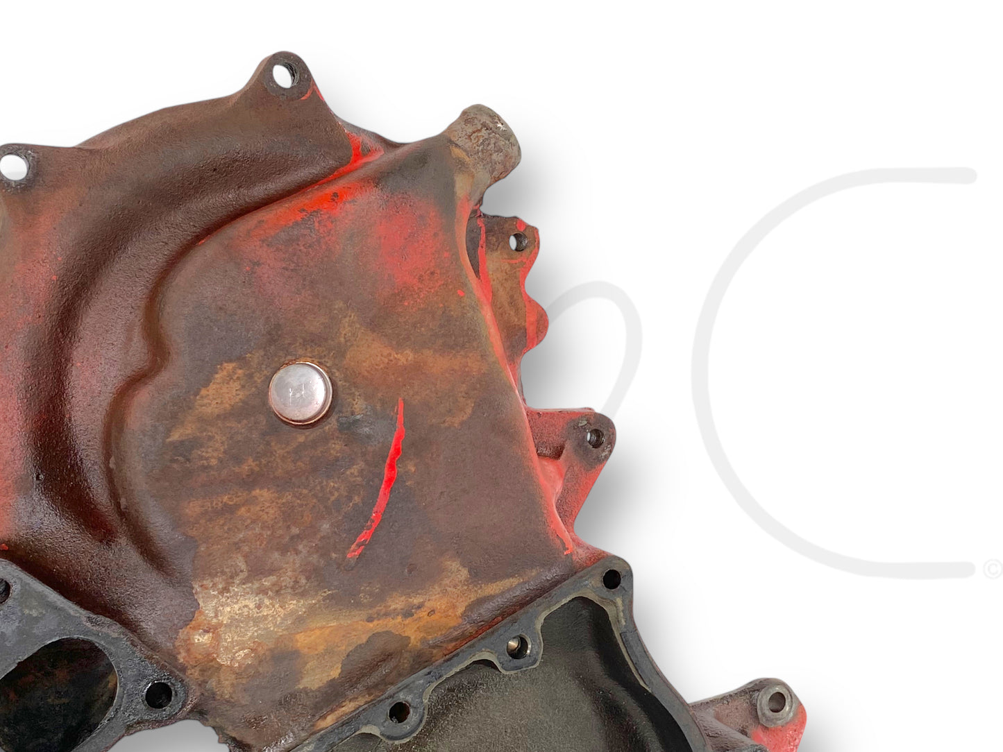 1976 International IH 1086 Tractor Dt414 Front Engine Timing Cover 675802C1