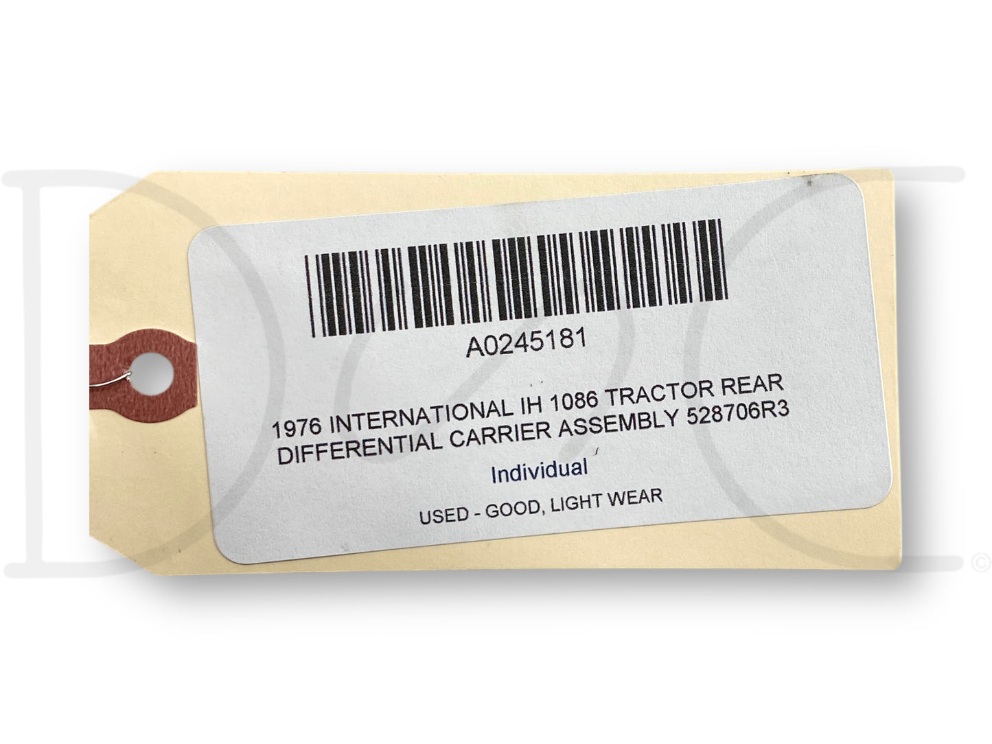 1976 International IH 1086 Tractor Rear Differential Carrier Assembly 528706R3