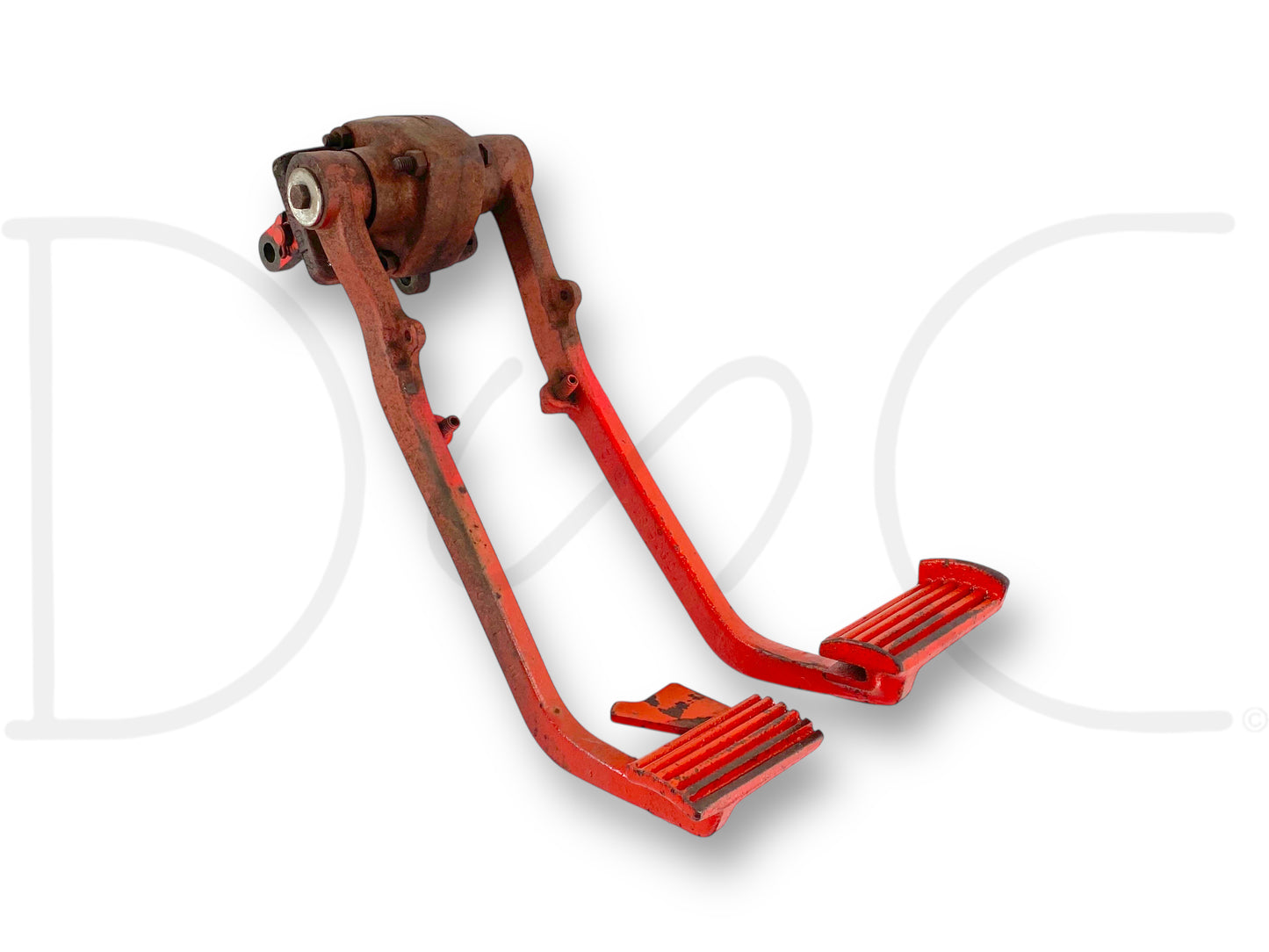 1976 International IH 1086 Tractor Brake Pedal LH RH W/ Mount 103953C1 103955C1