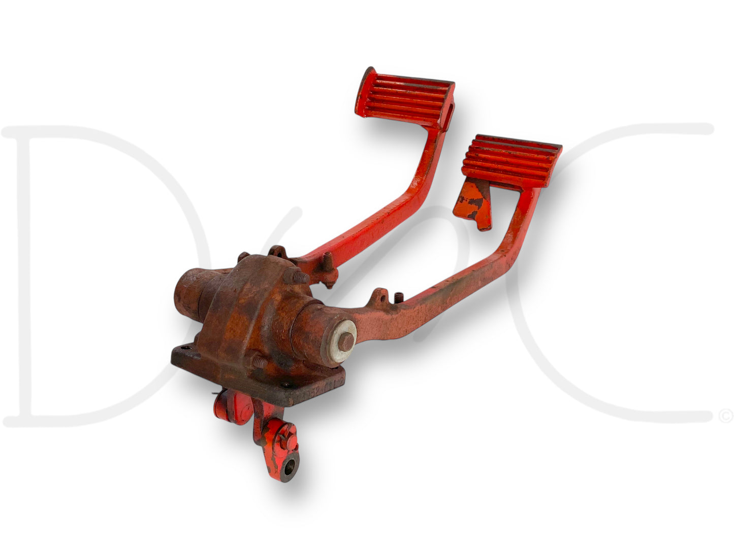 1976 International IH 1086 Tractor Brake Pedal LH RH W/ Mount 103953C1 103955C1