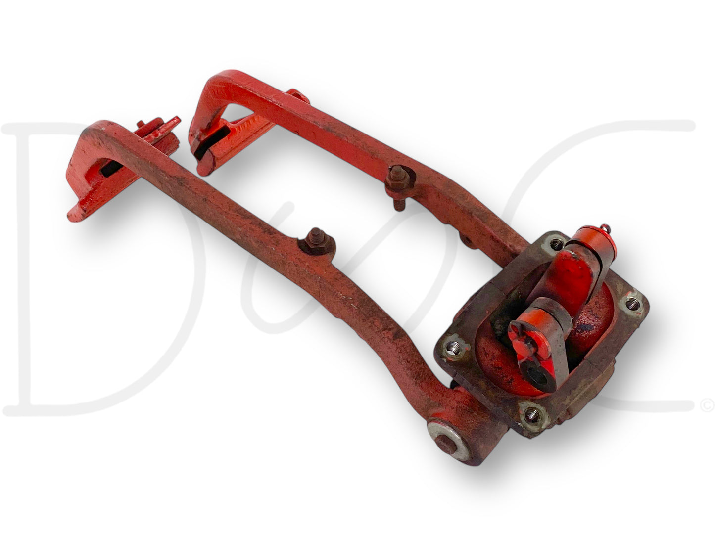 1976 International IH 1086 Tractor Brake Pedal LH RH W/ Mount 103953C1 103955C1