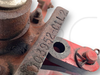 1976 International IH 1086 Tractor Brake Pedal LH RH W/ Mount 103953C1 103955C1