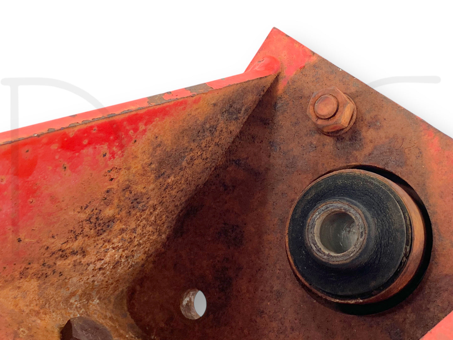 1976 International IH 1086 Tractor LH Rear Floor Platform Support Mount 117711C2