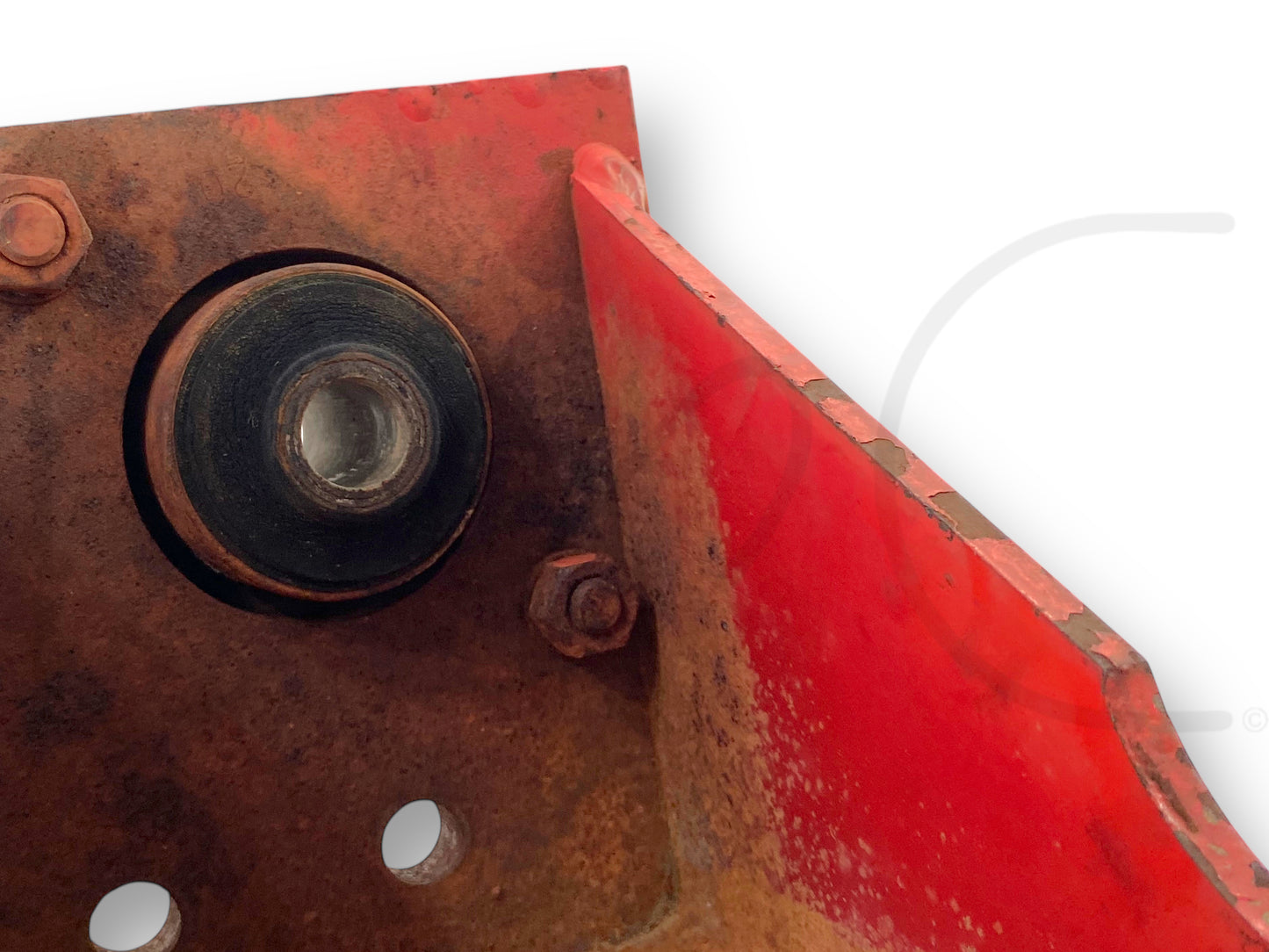 1976 International IH 1086 Tractor LH Rear Floor Platform Support Mount 117711C2