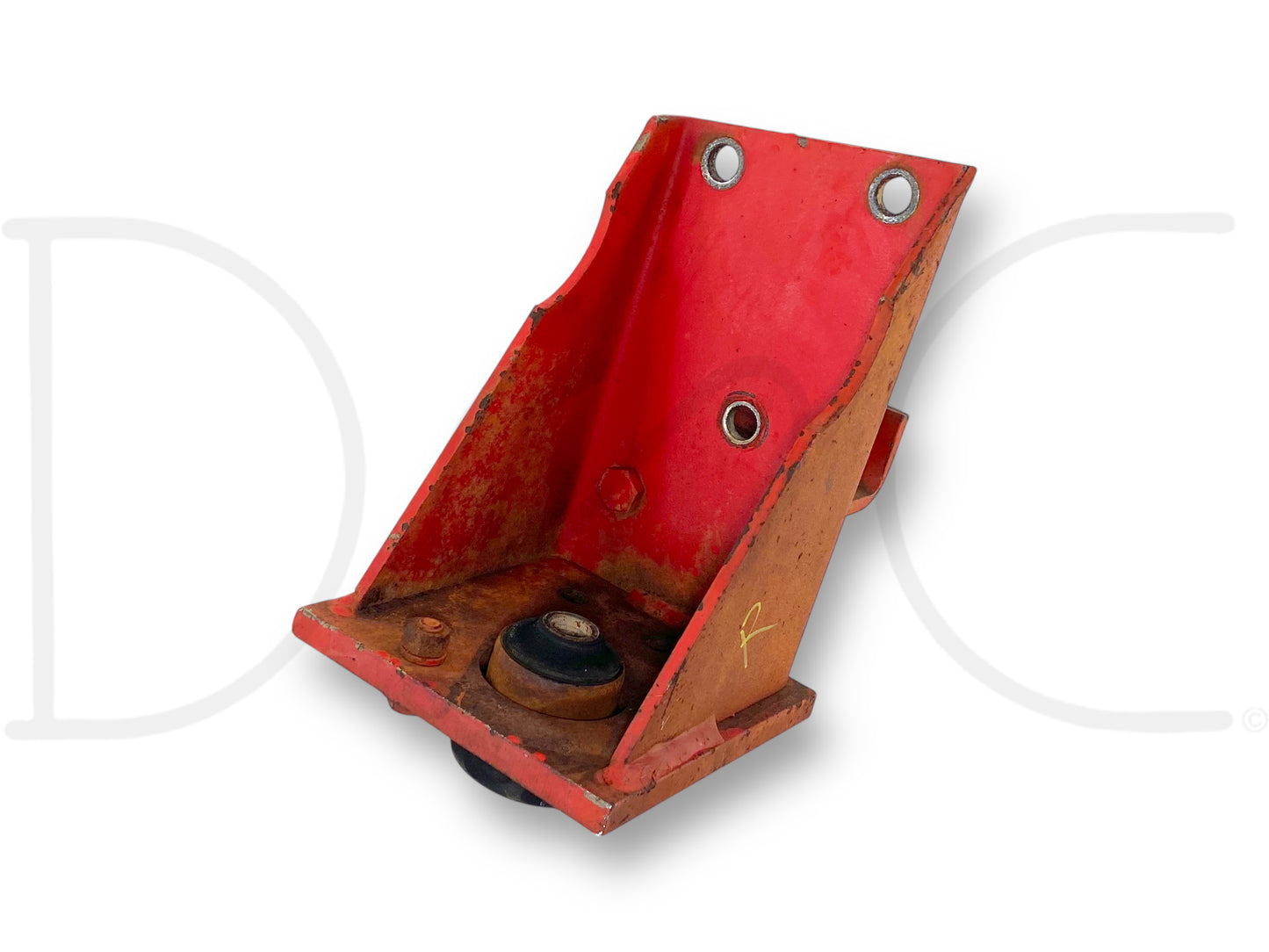 1976 International IH 1086 Tractor RH Rear Floor Platform Support Mount 117712C2