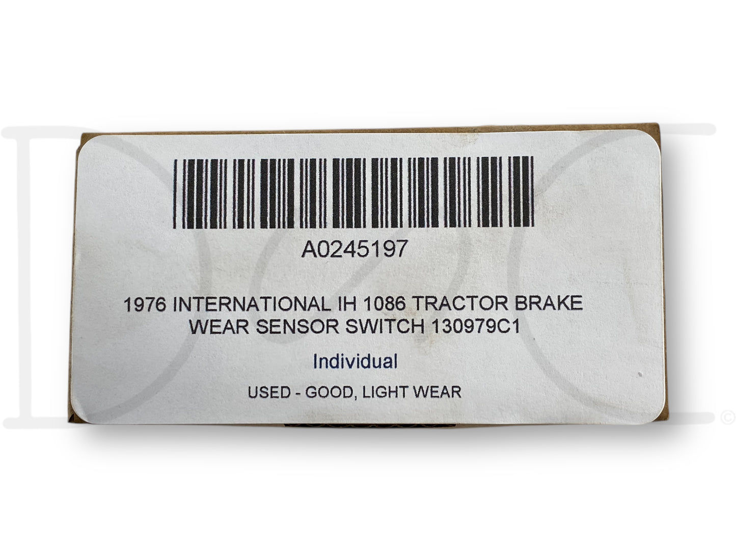 1976 International IH 1086 Tractor Brake Wear Sensor Switch 130979C1