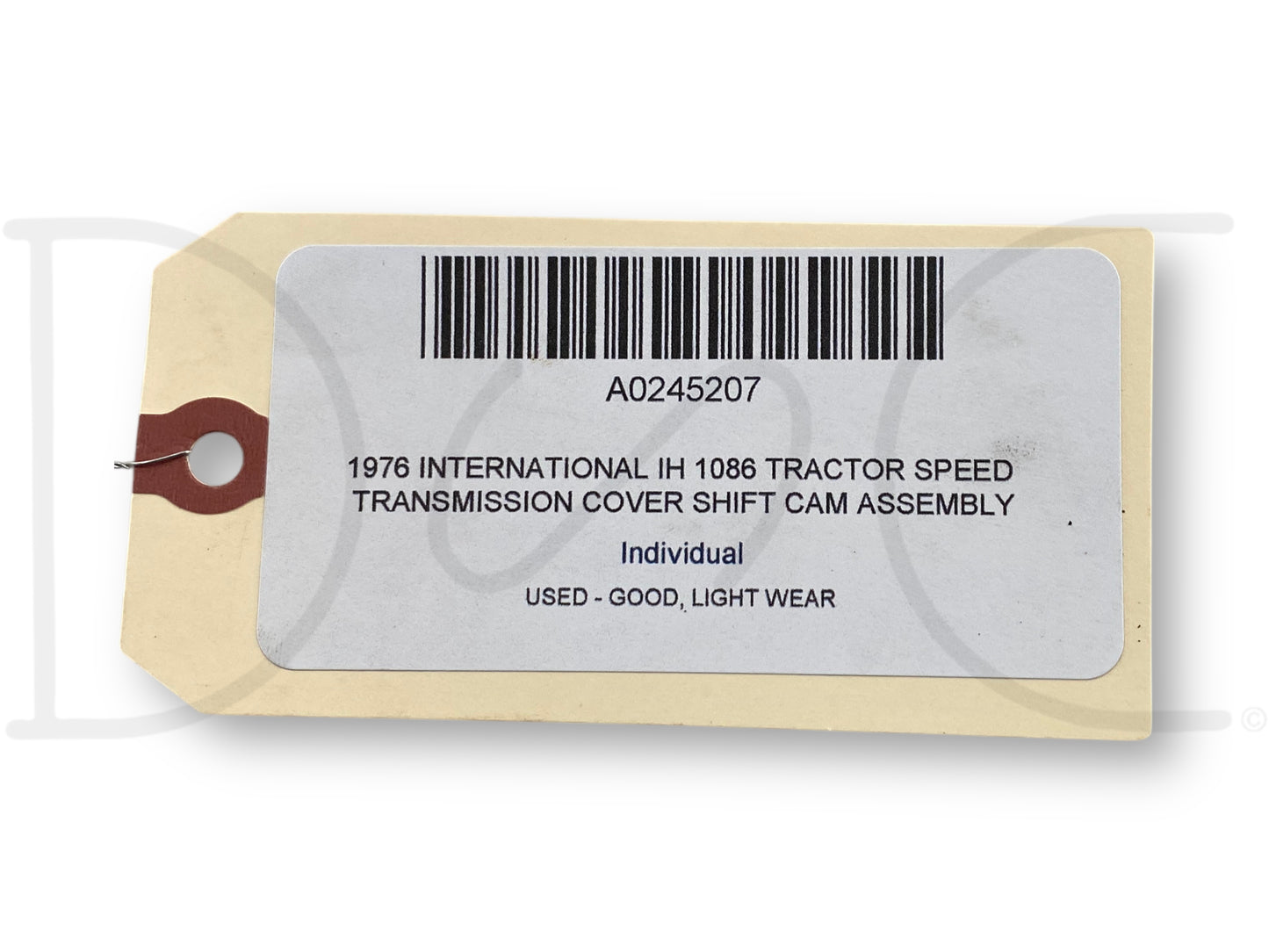 1976 International IH 1086 Tractor Speed Transmission Cover Shift Cam Assembly