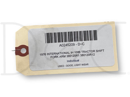 1976 International IH 1086 Tractor Shift Fork Arm 380120R1 380120R12