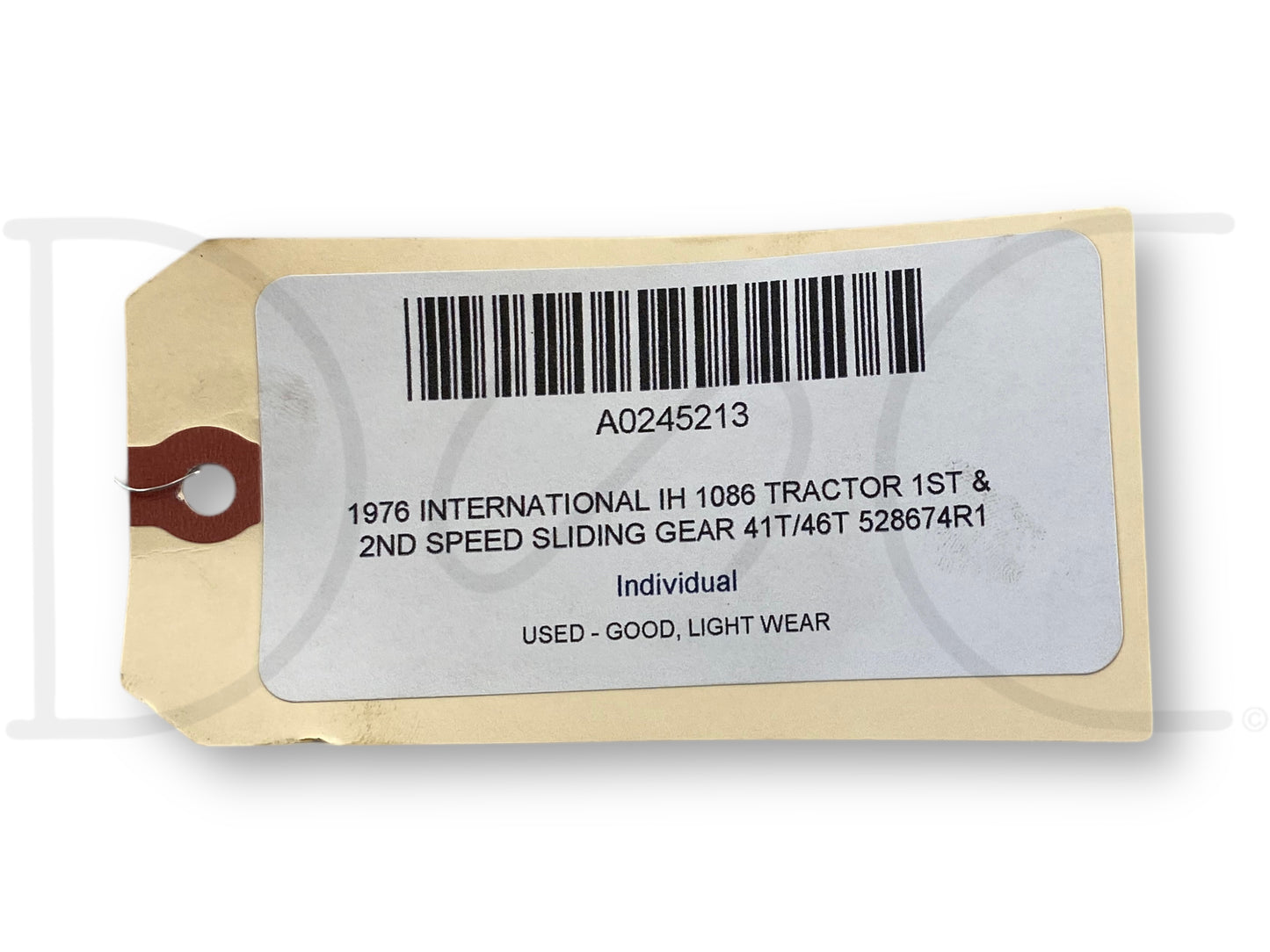 1976 International IH 1086 Tractor 1St & 2Nd Speed Sliding Gear 41T/46T 528674R1