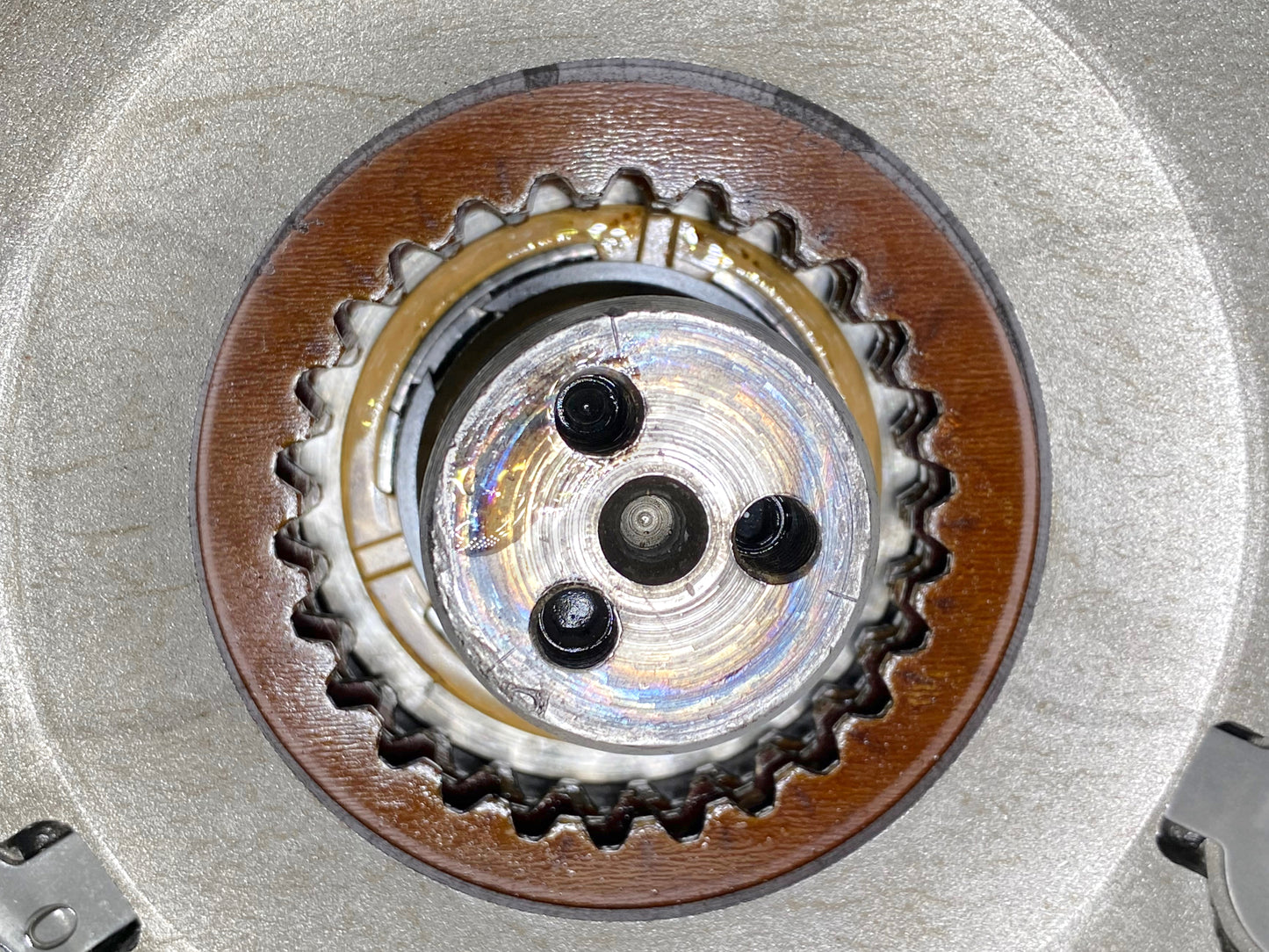 International IH 1086 Tractor Torque Amplifier Clutch Carrier & Shaft Assembly