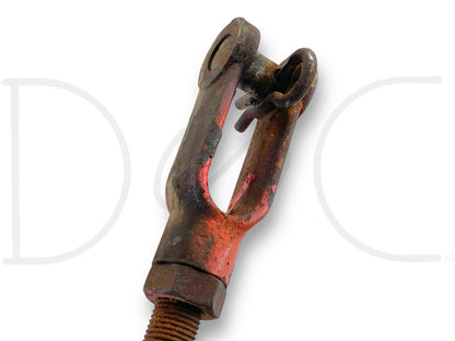 1976 International IH 1086 Tractor Transmission Brake Linkage Rod 384307R1