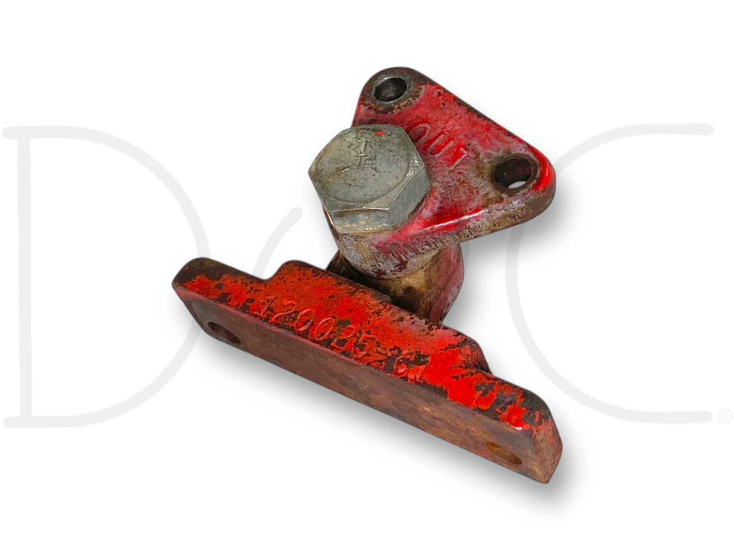 1976 International IH 1086 Tractor Park Lock Bellcrank Lever Support 120025C1